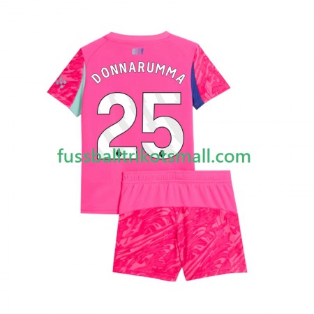 Fußballtrikots Manchester City Gianluigi Donnarumma 25 Torwart Kinder 2025-2026 Kurzarm Auswärts-trikot kaufen